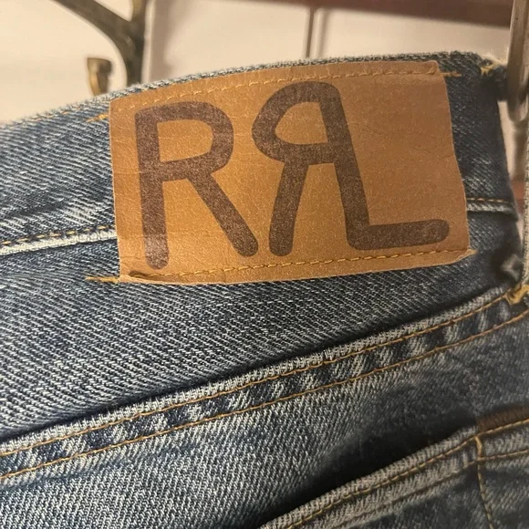RRL slim fit jeans